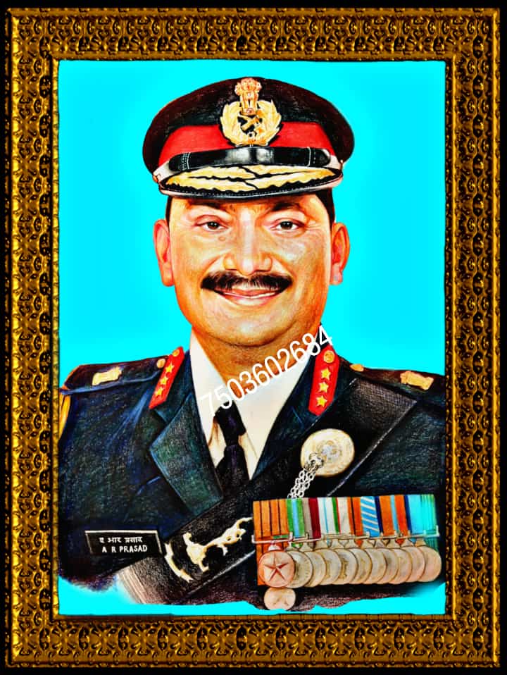 army officers portraits,